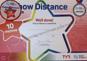 E: '10m' Backstroke Technique