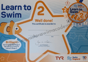 B: 'Stage 2' Certificate & Badge