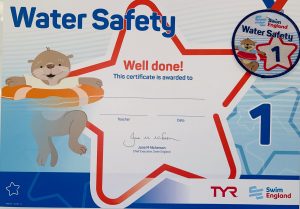 F: Achievement Award - Water Safety 1